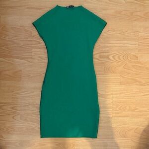 Zara Vibrant Green Mini Dress
